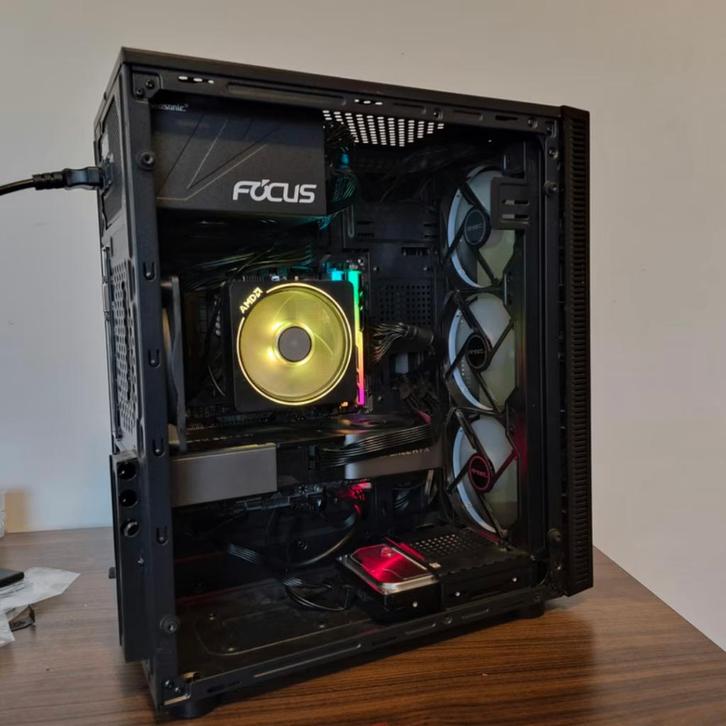 Gaming PC // RTX 3070 Ti & AMD Ryzen 7 5700X, Computers en Software, Desktop Pc's, Zo goed als nieuw, 4 Ghz of meer, SSD, 32 GB
