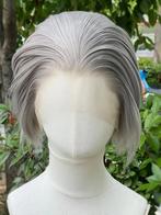 Grijze Korte Bob Pruik Met Lace Vrouwen Mannen Grijs Haar, Sieraden, Tassen en Uiterlijk, Uiterlijk | Haarverzorging, Verzenden