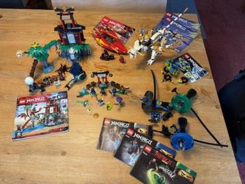 Lego Ninjago diverse sets (3) beschikbaar voor biedingen