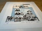 Wim Jonkman Litho 1972 - uit zijn vroege Amsterdamse periode, Ophalen of Verzenden