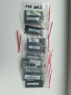 14 stuks laptop geheugen 2GB 200PIN DDR2 SODIMM, Ophalen of Verzenden, Zo goed als nieuw, DDR2, Laptop