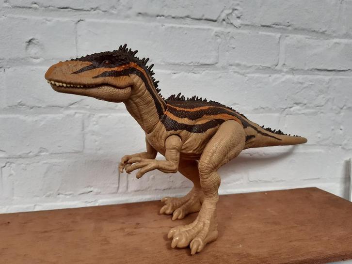 Jurassic World Dino Escape Charcharodontosaurus, Kinderen en Baby's, Speelgoed | Actiefiguren, Gebruikt, Ophalen of Verzenden