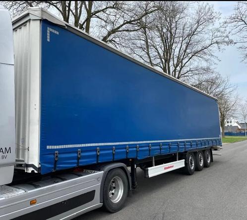Kässbohrer Trailer heeft nu laadklep 2000 KG (bj 2019), Auto's, Vrachtwagens, Bedrijf, Te koop, ABS, Open dak, Aanhangers en Opleggers