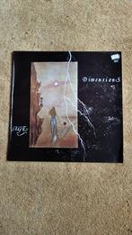LP  van AGE: "landscapes" uit 1980, "DimensionS" uit 1982., Ophalen, Zo goed als nieuw, 12 inch, Poprock
