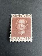 1949 Kon Juliana en face NVPH nr 536 ongestempeld, Postzegels en Munten, Postzegels | Nederland, Verzenden, Na 1940