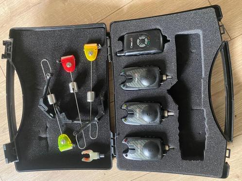 optonics prologic + afstand beetmelder 100euro, Watersport en Boten, Hengelsport | Karpervissen, Gebruikt, Complete set, Ophalen