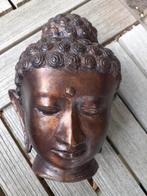 Fraai gegoten Bronzen Boeddhahoofd, Ophalen of Verzenden