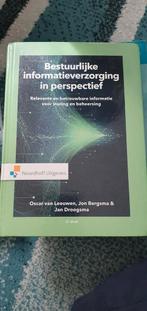 Bestuurlijke informatieverzorging in perspectief, Boeken, Economie, Management en Marketing, Ophalen of Verzenden, Zo goed als nieuw