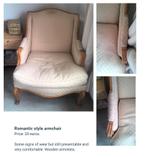 romantic armchair, Ophalen, Zo goed als nieuw, Eenpersoons, 200 cm