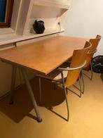 Berken IKEA bureau (Galant), Huis en Inrichting, Bureaus, Ophalen, Zo goed als nieuw