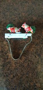 Oud blikken speelgoed, etende kippen, Antiek en Kunst, Curiosa en Brocante, Ophalen of Verzenden