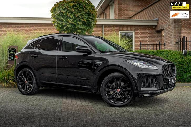 Jaguar E-PACE 2.0 P250 AWD R-Dynamic 250 PK Adaptive Pano 36, Auto's, Jaguar, Bedrijf, Te koop, E-Pace, 360° camera, 4x4, ABS