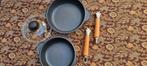 2 Silverrock pannen, afneembare steel, Ophalen of Verzenden, Zo goed als nieuw, Overige materialen, Pannenset