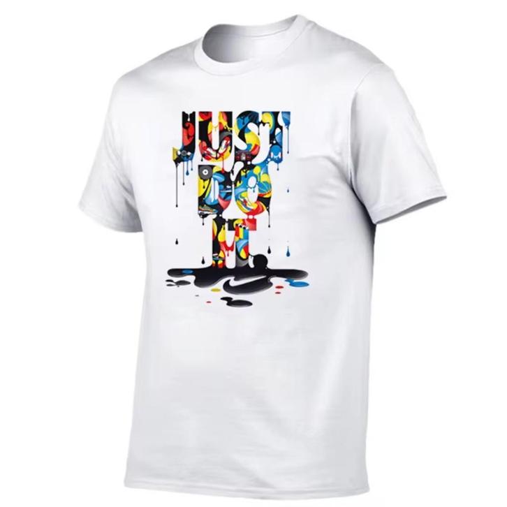 T-shirt “Just Do It” (Nieuw/Wit/Extra Large), Kleding | Heren, Grote Maten, Nieuw, Shirt, Wit, Ophalen of Verzenden