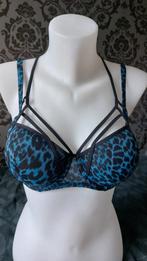 Marlies Dekkers BH Art of Love 85C Blauw/Zwart, Marlies Dekkers, Ophalen of Verzenden, Blauw, BH