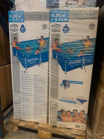 Zwembad Bestway Steel Pro 400x211 CM beschikbaar voor biedingen