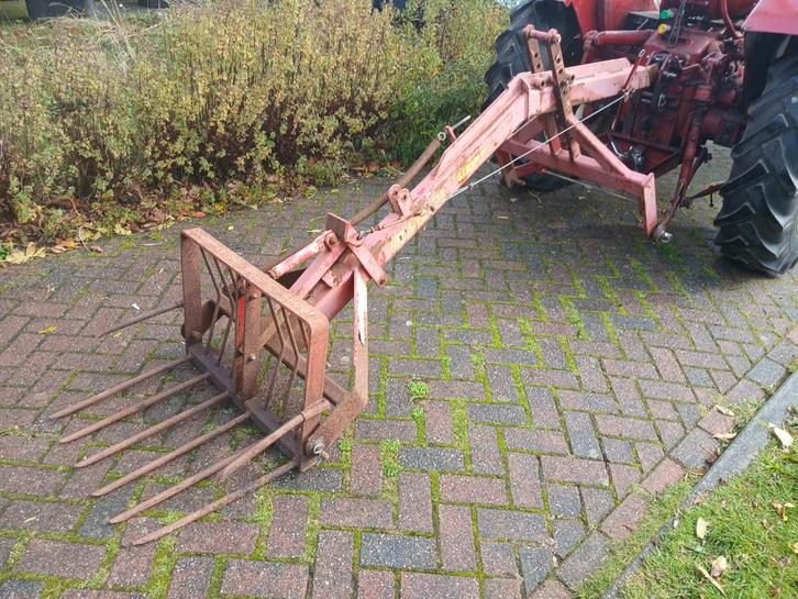 Wifo Achterlader met mestvork, Doe-het-zelf en Verbouw, Lieren en Takels, Gebruikt, Ophalen