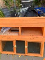 Een nette kippen/konijnenhok tekoop, Dieren en Toebehoren, Minder dan 60 cm, 110 cm of meer, Ophalen of Verzenden, Zo goed als nieuw