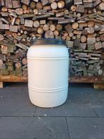 60 liter tonnen met handvaten en schroefdop., Kunststof, Ton, Ophalen of Verzenden, Minder dan 75 liter