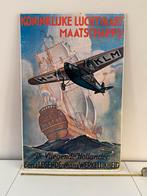 Fokker klm poster jan wijga, Antiek en Kunst, Ophalen of Verzenden