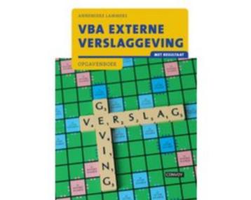 VBA Externe verslaggeving met resultaat 9789463171113 beschikbaar voor biedingen