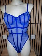 Stylvolle nieuwe cobaltblauwe body maat M/L cup C, Kleding | Dames, Ondergoed en Lingerie, Verzenden, Blauw, Body of Korset