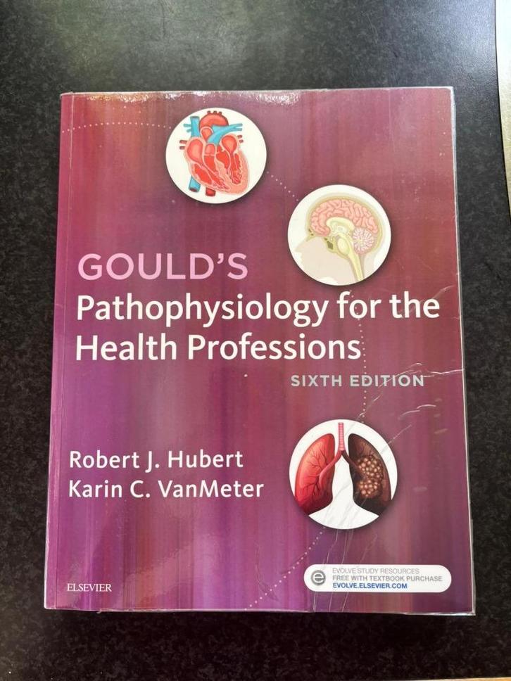 Gould's Pathophysiology for the Health Professions 6e editie, Boeken, Studieboeken en Cursussen, Nieuw, HBO, Beta, Ophalen of Verzenden