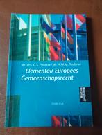 C.S. Pisuisse - Elementair Europees Gemeenschapsrecht, C.S. Pisuisse; A.M.M. Teubner, Ophalen of Verzenden, Zo goed als nieuw