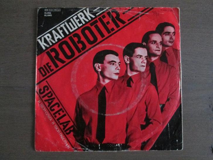 Kraftwerk - Die Roboter / Spacelab, Cd's en Dvd's, Vinyl | Rock, Gebruikt, Poprock, Overige formaten, Ophalen of Verzenden