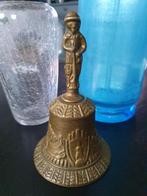 Zware antieke 19de eeuwse koperen Tafelbel in Art nouveau, Antiek en Kunst, Ophalen of Verzenden
