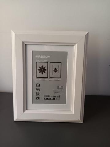 IKEA VIRSERUM fotolijst wit 13x18 cm met passe-partout beschikbaar voor biedingen