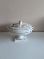 Bonbonnière met deksel Flora Gouda Holland, Antiek en Kunst, Antiek | Keramiek en Aardewerk, Ophalen of Verzenden