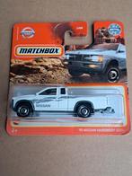 Matchbox '95 Nissan Hardbody D21 wit nieuw in verpakking, Ophalen of Verzenden, Nieuw, Auto