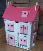 Mooi poppenhuis van Janod, Mademoiselle, Ophalen, Zo goed als nieuw, Poppenhuis