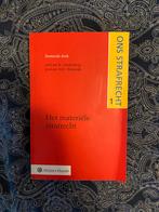 H.D. Wolswijk - Het materiële strafrecht, Boeken, Ophalen of Verzenden, Zo goed als nieuw, H.D. Wolswijk; K. Lindenberg, Natuurwetenschap