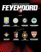 2 kaarten Feyenoord - Aston Villa vak W1, Tickets en Kaartjes, Losse kaart, Twee personen, Oktober, Europa of Champions League