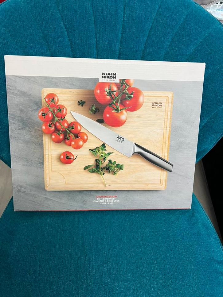 Snijplank, Huis en Inrichting, Woonaccessoires | Dienbladen, Zo goed als nieuw, Hout, Rechthoekig, Ophalen of Verzenden