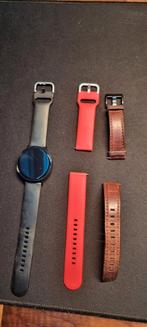 Smart watch Galaxy active2 zwart + extra bandjes!, Sieraden, Tassen en Uiterlijk, Smartwatches, Zwart, Ophalen of Verzenden, Zo goed als nieuw