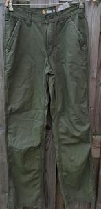 Carhartt olijf groene werkbroek maat 30/32, Overige kleuren, Carhartt, Nieuw, W32 (confectie 46) of kleiner