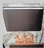 Horen zien en zwijgen tafellamp, Huis en Inrichting, Lampen | Tafellampen, Ophalen, Nieuw, Minder dan 50 cm