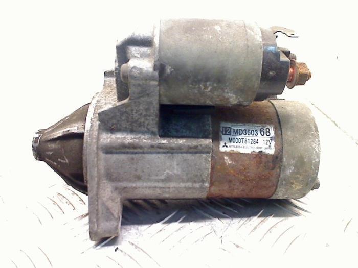 Startmotor van een Mitsubishi Carisma, Auto-onderdelen, Motor en Toebehoren, Mitsubishi, Gebruikt, 3 maanden garantie, Ophalen of Verzenden