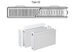 NIEUW Paneelradiator type 22 Hoogte 500, Doe-het-zelf en Verbouw, Verwarming en Radiatoren, Nieuw, 150 cm of meer, 800 watt of meer