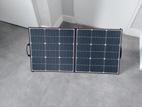 Draagbaar Zonnepaneel Stellar 100W, Caravans en Kamperen, Kampeeraccessoires, Zo goed als nieuw, Ophalen