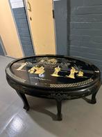 Oude tafel, Gebruikt, 50 tot 100 cm, Minder dan 50 cm, Ovaal