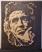 Muurdecoratie Schilderij groot formaat Keith Richards, Ophalen of Verzenden