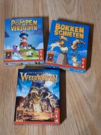 Diverse Bordspellen: Pompen, Bokken, Weerwolven, Gebruikt, Ophalen of Verzenden, Vijf spelers of meer, 999 Games