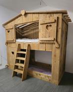 Super stoer boomhut stapelbed, Ophalen, Zo goed als nieuw, Stapelbed