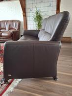 2,5 Leren zitbankstel, Huis en Inrichting, Ophalen, Overige maten, 150 tot 200 cm, Zo goed als nieuw