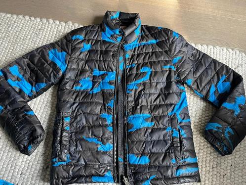 Airforce tussenjas - camouflage - blauw / zwart - maat 152, Kinderen en Baby's, Kinderkleding | Maat 152, Gebruikt, Jongen, Jas