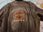 Harvey davidster leren jas xl izgs, Motoren, Kleding | Motorkleding, Ophalen, Tweedehands, Jas | leer